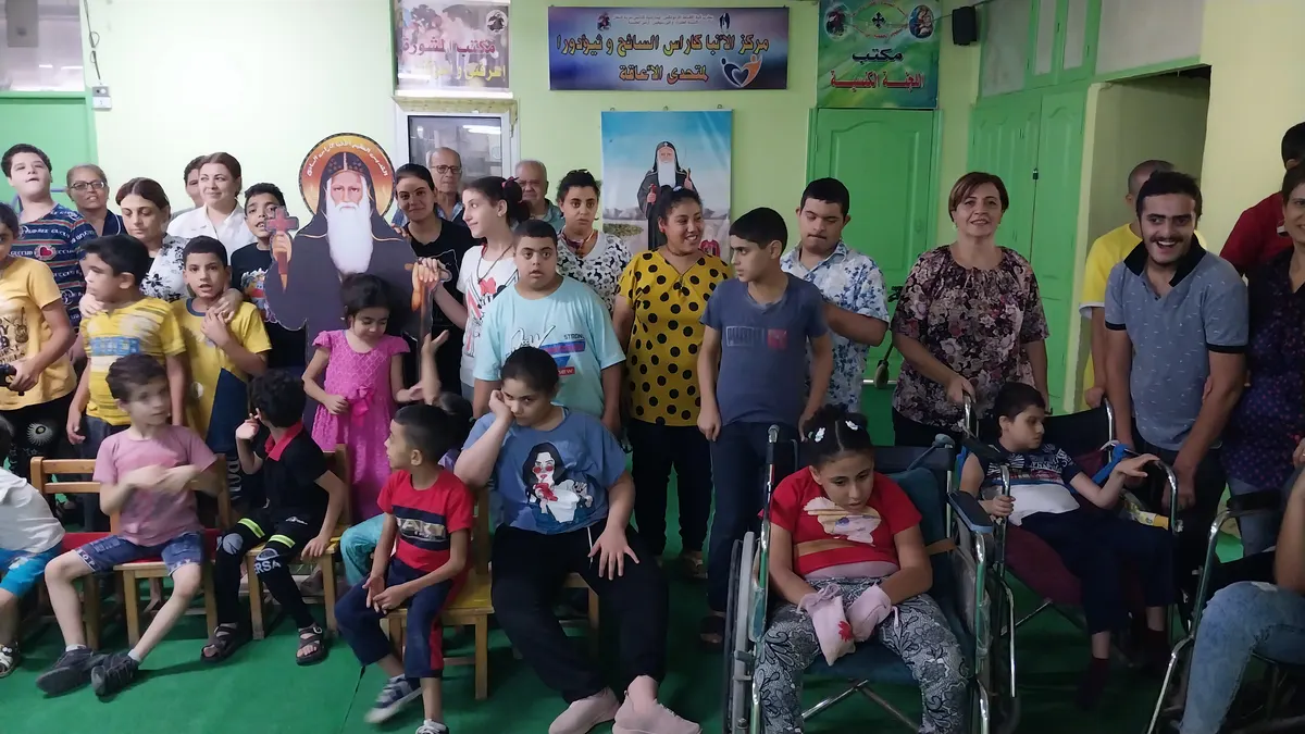 Children at St. Anba Karas Center