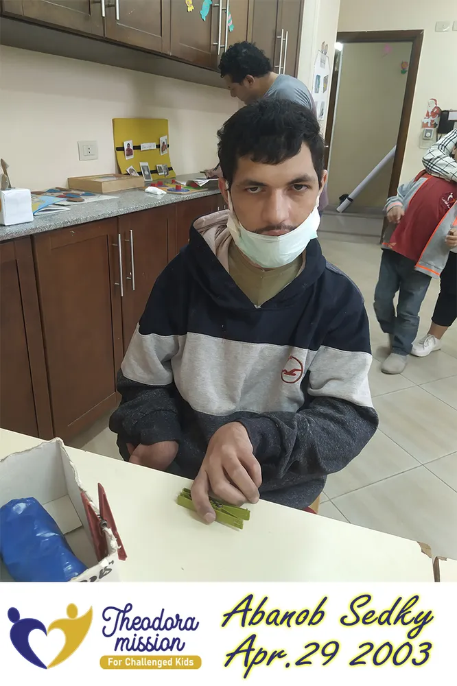 Abanob Sedky — child sponsored by Theodora Mission