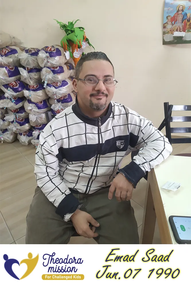 Emad Saad — child sponsored by Theodora Mission