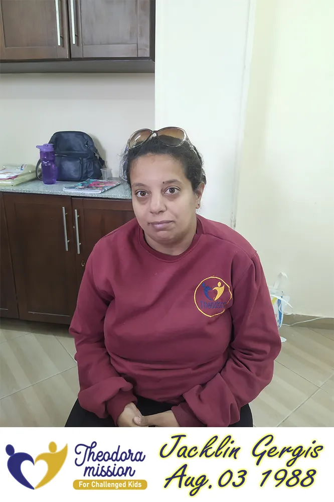 Jacklin Gergis — child sponsored by Theodora Mission