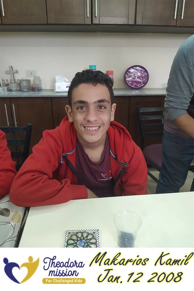 Makarios Kamil — child sponsored by Theodora Mission