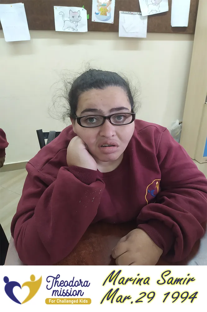 Marina Samir — child sponsored by Theodora Mission