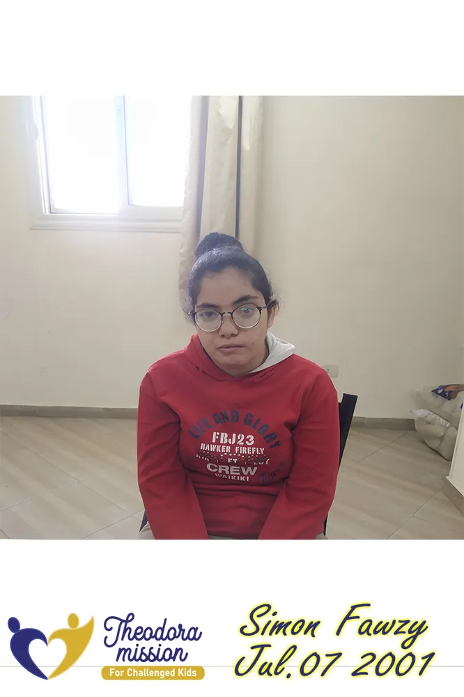 Simon Fawzy — child sponsored by Theodora Mission